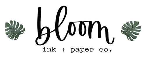 Bloom Ink + Paper Co. | Calligraphy and Design